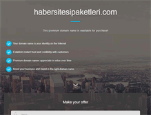 Tablet Screenshot of habersitesipaketleri.com